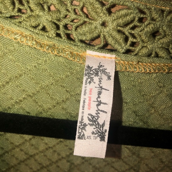 💕 TRADED💕♥️HP♥️Free People flowy embroidered romper - Picture 5 of 7